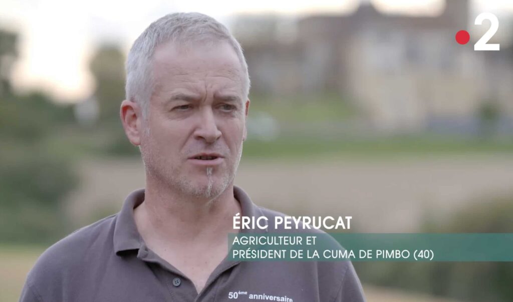 terres de partage saison 4 Eric Peyrucat agriculteur landais